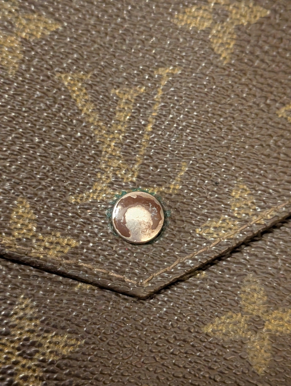 Authenticated Louis Vuitton Monogram Compact Envelope Wallet - Brown - Picture 2 of 16